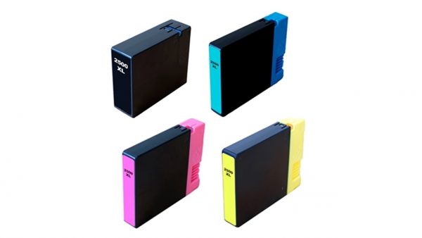 Compatible High Capacity BK,C,M,Y 2500XL Multipack Ink Cartridge (Pack of 4)
