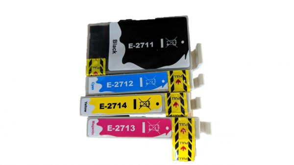 Compatible 4 Colour 27XL (Alarm Clock) High Capacity Ink Cartridge Multipack