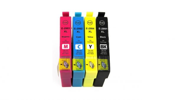 Compatible 4 Colour 29XL (Strawberry) High Capacity Ink Cartridge Multipack