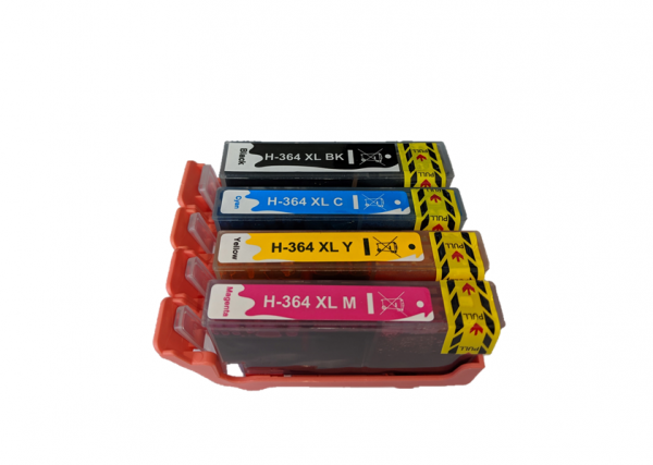 Compatible High Capacity 364XL Ink Cartridge Multipack - (4 Ink Cartridges)