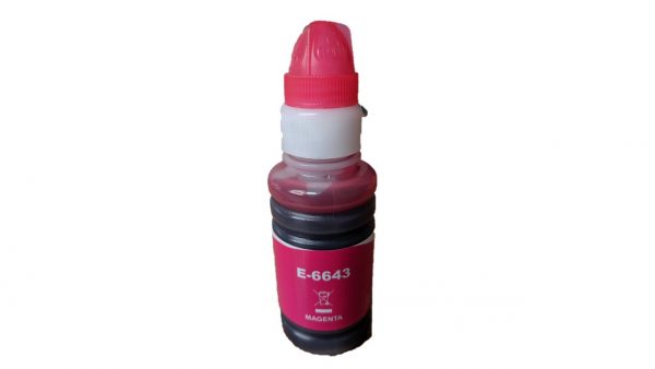 Compatible Magenta T6643 Ecotank Ink Bottle