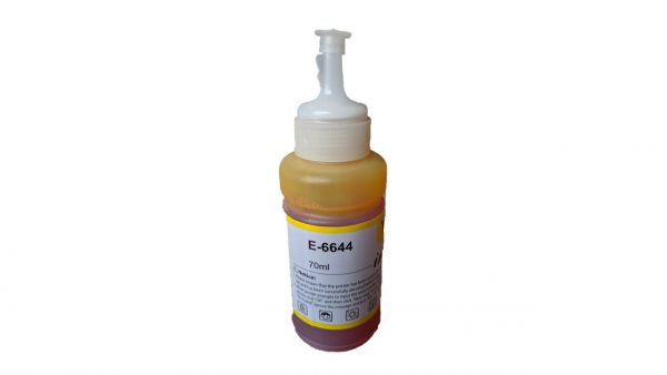 Compatible Yellow T6644 Ecotank Ink Bottle