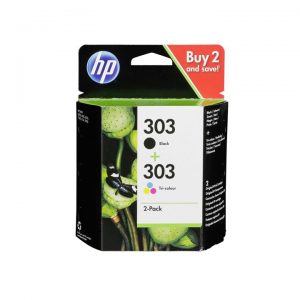 Geniune HP Black & Tri-Colour 303 Ink Cartridge Multipack