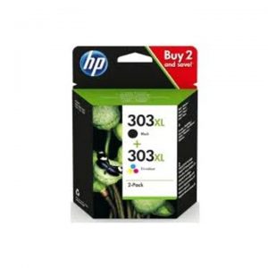 Geniune HP Black & Tri-Colour 303XL High Capacity Ink Cartridge Multipack