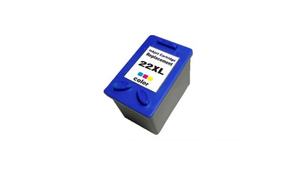 Compatible High Capacity Tri-Colour 22XL Ink Cartridge