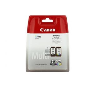 Genuine Canon Black & Tri-Colour PG-545 & CL-546 Ink Cartridge Multipack