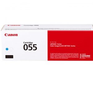 Genuine Cyan Canon 055 Toner Cartridge - (3015C002)