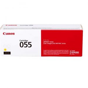 Genuine Yellow Canon 055 Toner Cartridge - (3013C002)