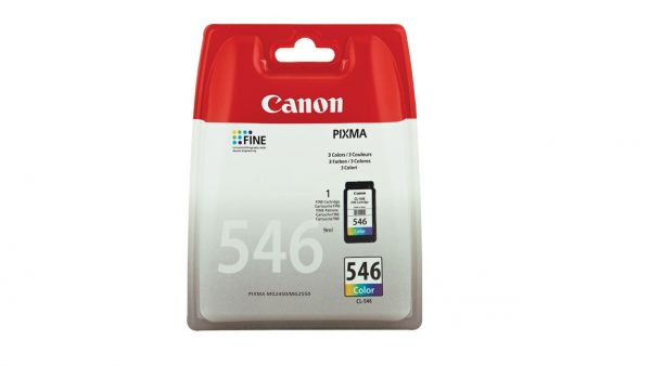 Genuine Canon CL-546 Tri-Colour Ink Cartridge