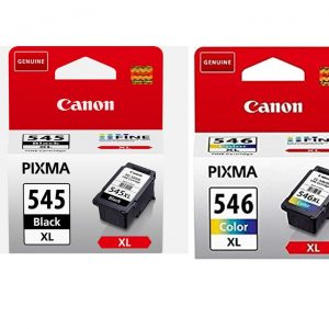 Genuine Canon Black & Tri-Colour Multipack PG-545XL & CL-546XL High Capacity Ink Cartridge