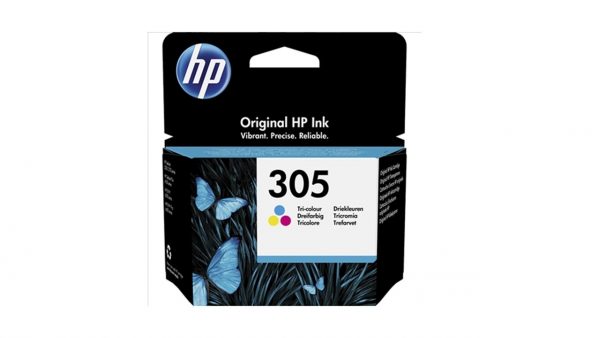 Genuine HP 305 Tri-Colour Ink Cartridge