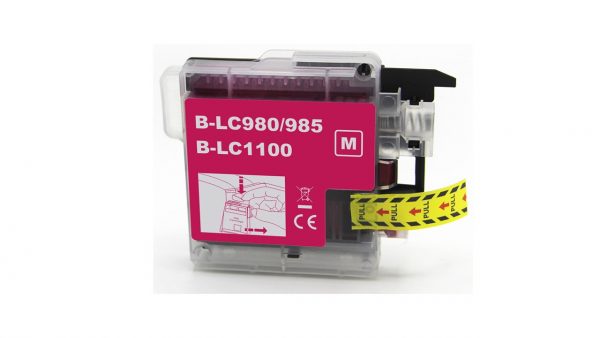 Compatible High Capacity Magenta LC980/LC985/LC1100 Ink Cartridge