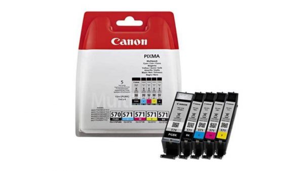 Canon PGI-570 / CLI-571 Black & Colour Ink Cartridge Multipack