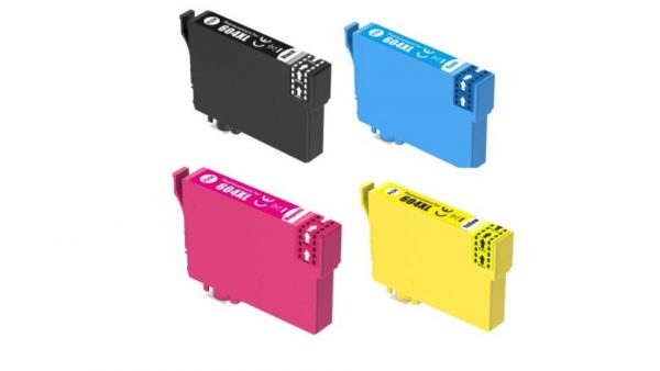 Compatible 604XL 4 Colour High Capacity Ink Cartridge Multipack (Pineapple)