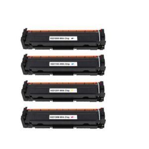 Compatible High Capacity 207X 4 Colour Toner Cartridge Multipack (W2210X, W2211X, W2212X & W2213X)