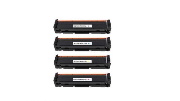 Compatible High Capacity 207X 4 Colour Toner Cartridge Multipack (W2210X, W2211X, W2212X & W2213X)