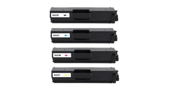 Compatible High Yield 4 Colour TN-423 Toner Cartridge Multipack