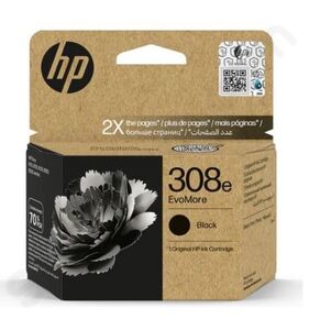 Genuine HP 308e (High Capacity) Black - OEM Ink Cartridge