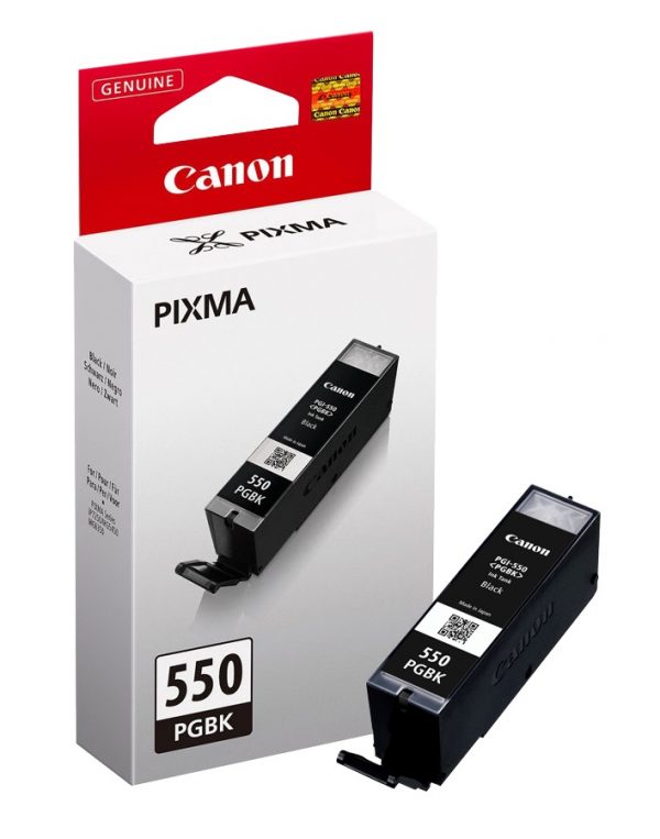 Genuine Canon PGI-550 (Standard Capacity) Black Ink Cartridge - (6496B001)